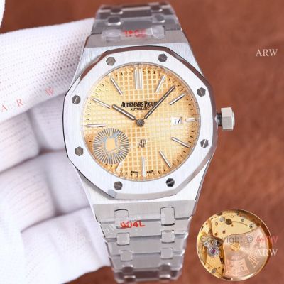 Swiss Quality Audemars Piguet Royal Oak Jumbo Salmon Dial Citizen Watch 39mm